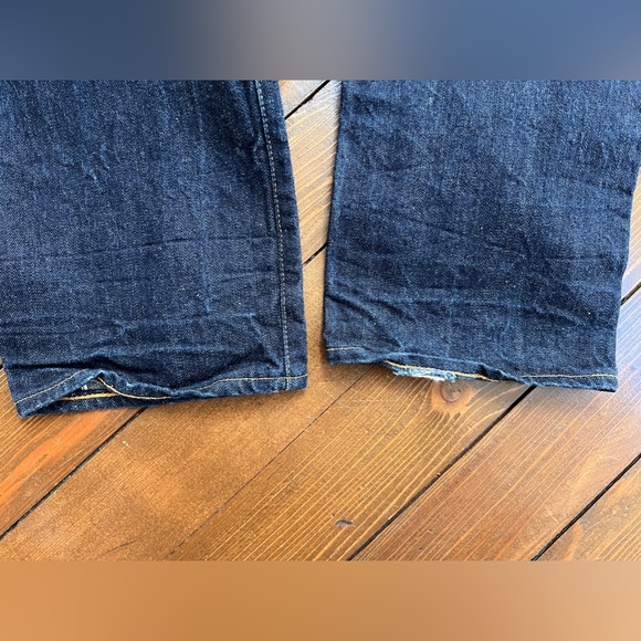 LEVIS VINTAGE CLOTHING- 505-0217 *31x 34- pls read below- rare RED LINE BIG E. - Picture 6 of 16